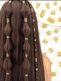 Clover Hair Bracelet Set