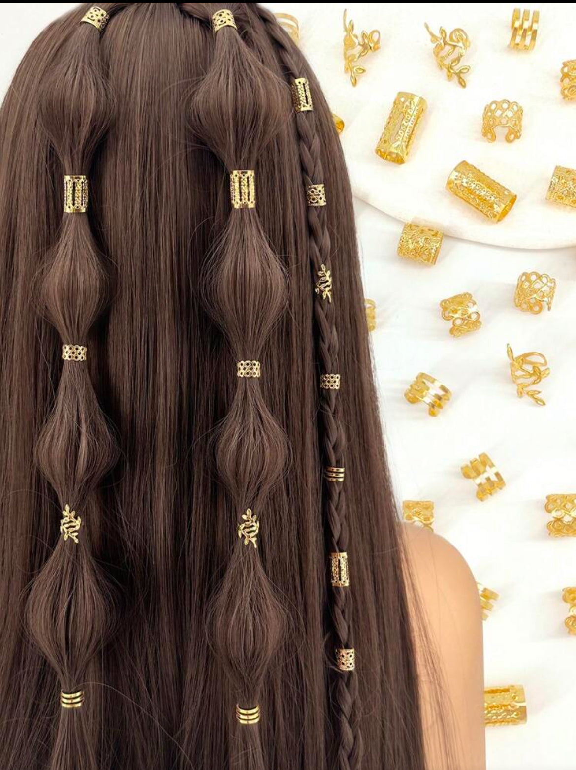 Clover Hair Bracelet Set