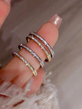 Gold Crystal Ring