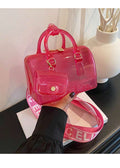 Pink Jelly Purse