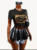 Marvelous Moto Fringe Tee